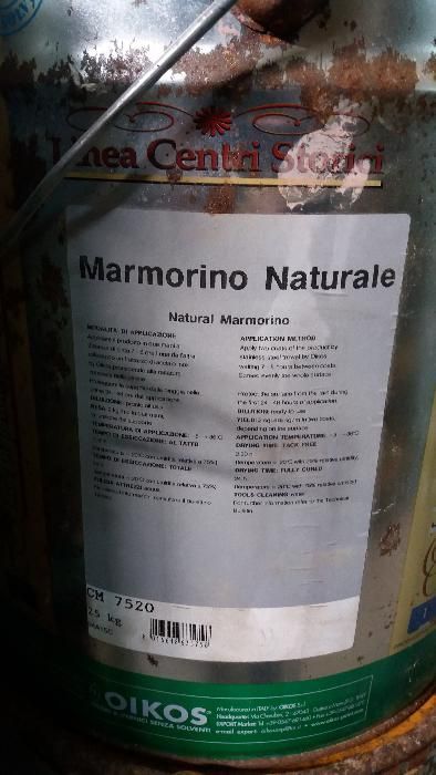 Lote 20 Latas Oikos Marmorino Naturale 20kg