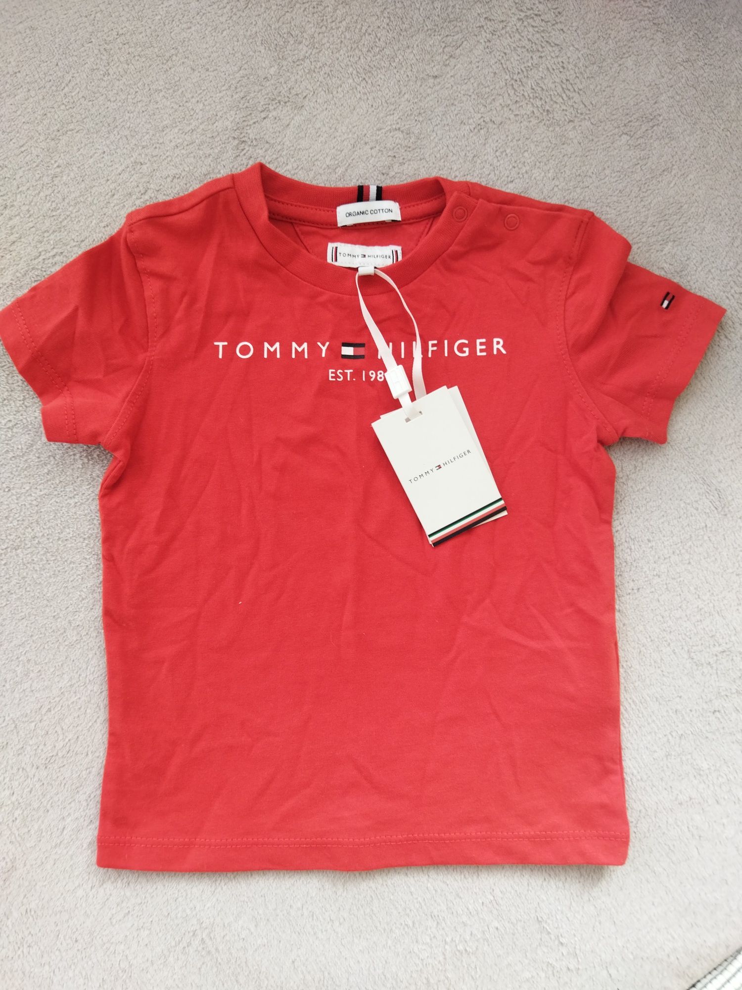 T-shirt bluzka koszulka Tommy Hilfiger 86