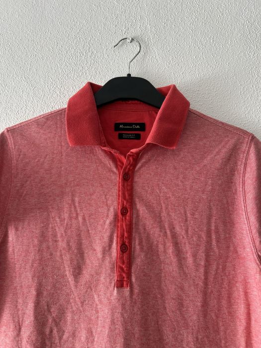 Polo/T-shirt Vermelho MASSIMO DUTTI