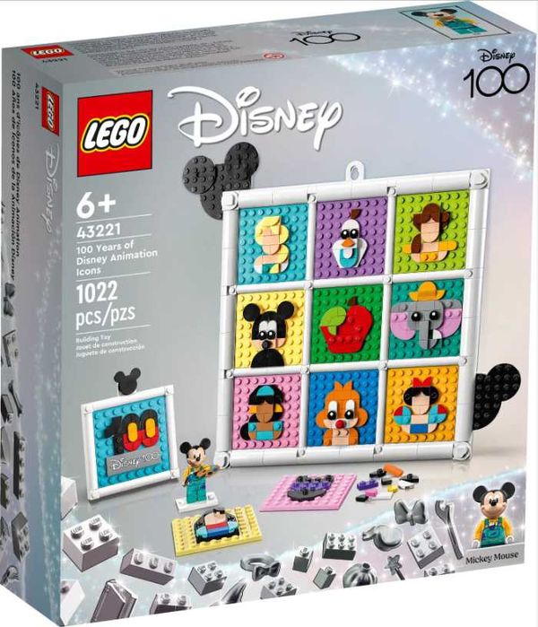 43221 Klocki LEGO Disney 100 lat kultowych animacji Disneya