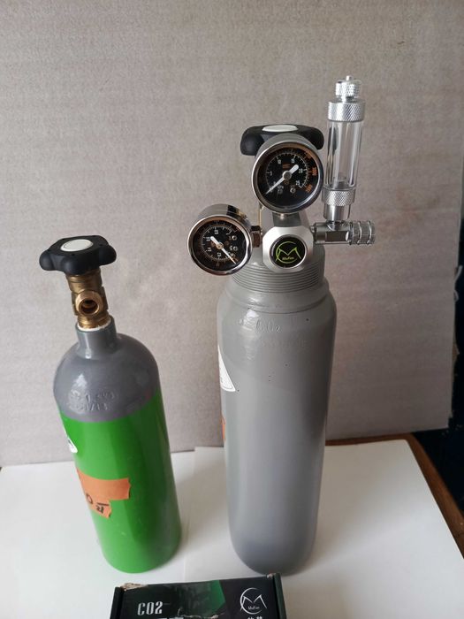 Zestaw CO2 butla  i reduktor CO2