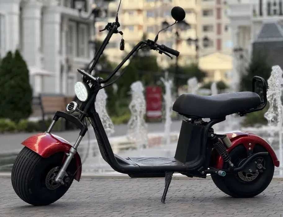 Електроскутер Citycoco Connect 2000W Lux Комплект | 20Ah | Двомісний