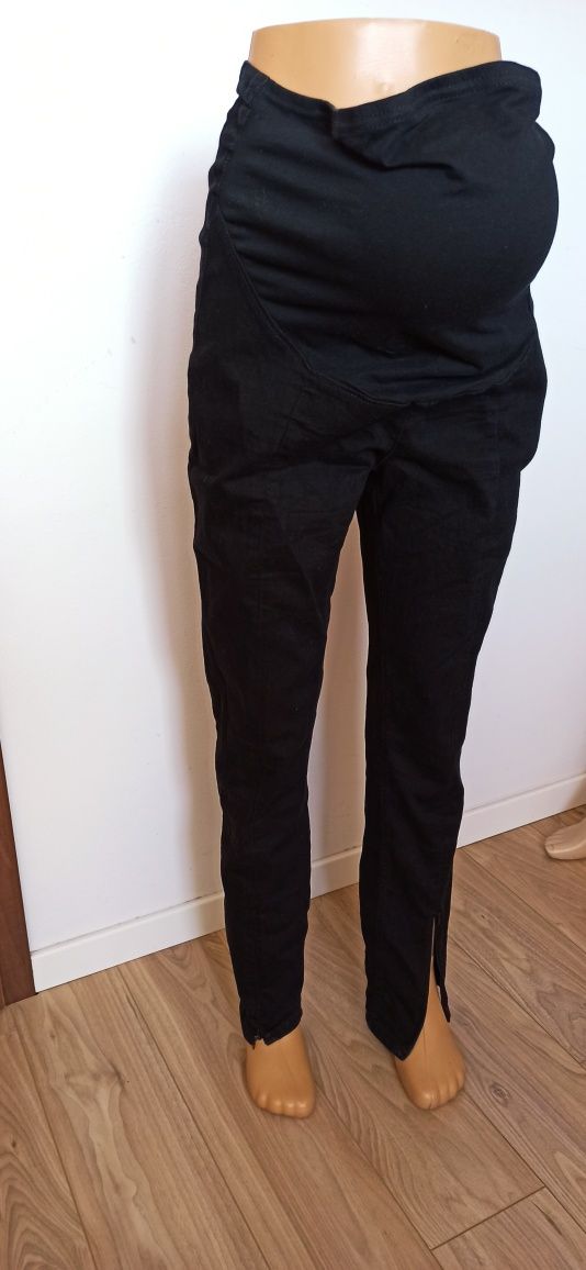 Sg Spodnie ciążowe 40 , 42 L H&M czarne spodnie ciążowe 40  , 42  , L