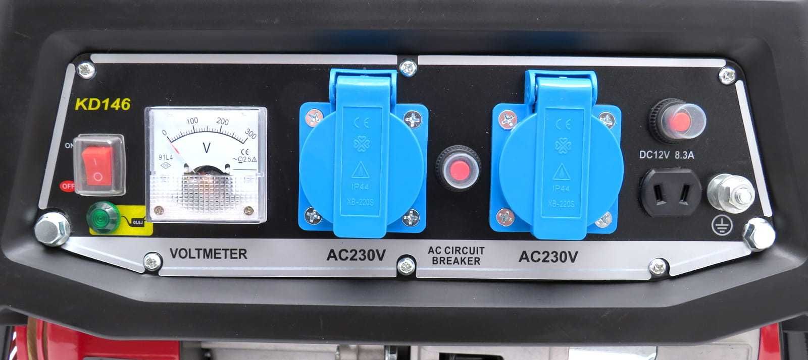 KRAFT&DELE Agregat Prądotwórczy Generator Prądu 1500w 230v KD146