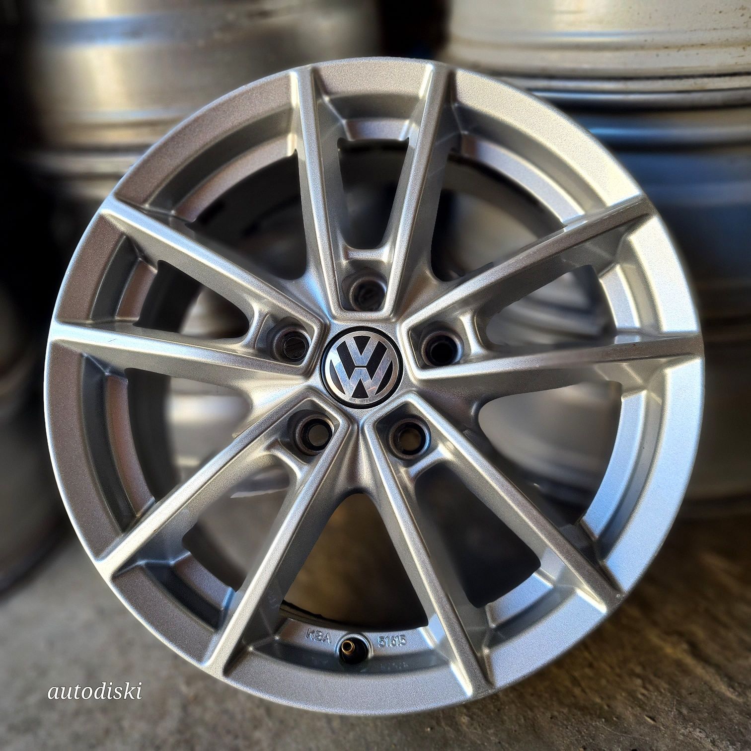 VW R16 5×112 Passat b7 b8 b6 Golf Jetta Touran Caddy Skoda A5 Superb