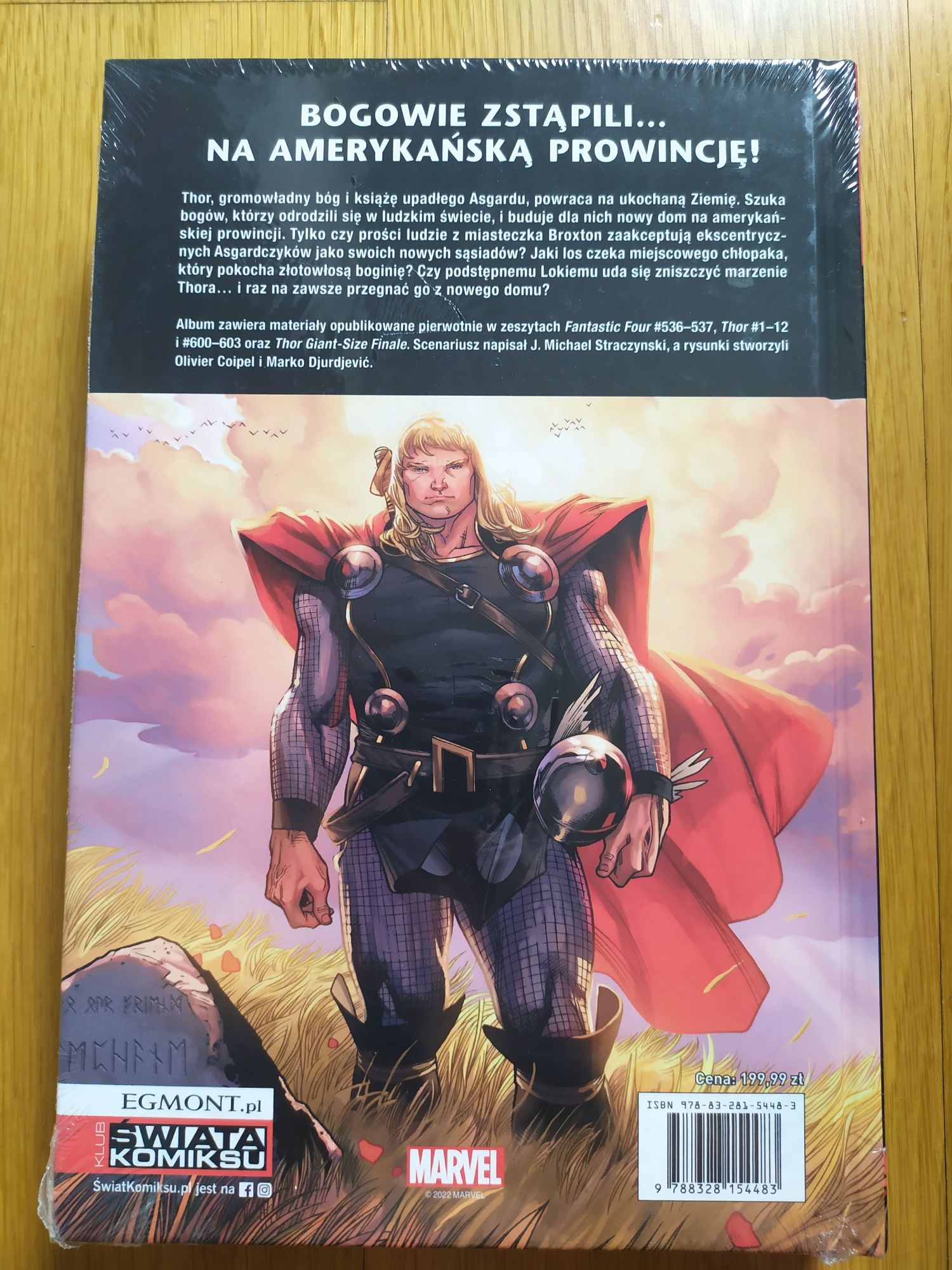 Thor, Marvel, KOMIKS NOWY, FOLIA ! Na prezent !