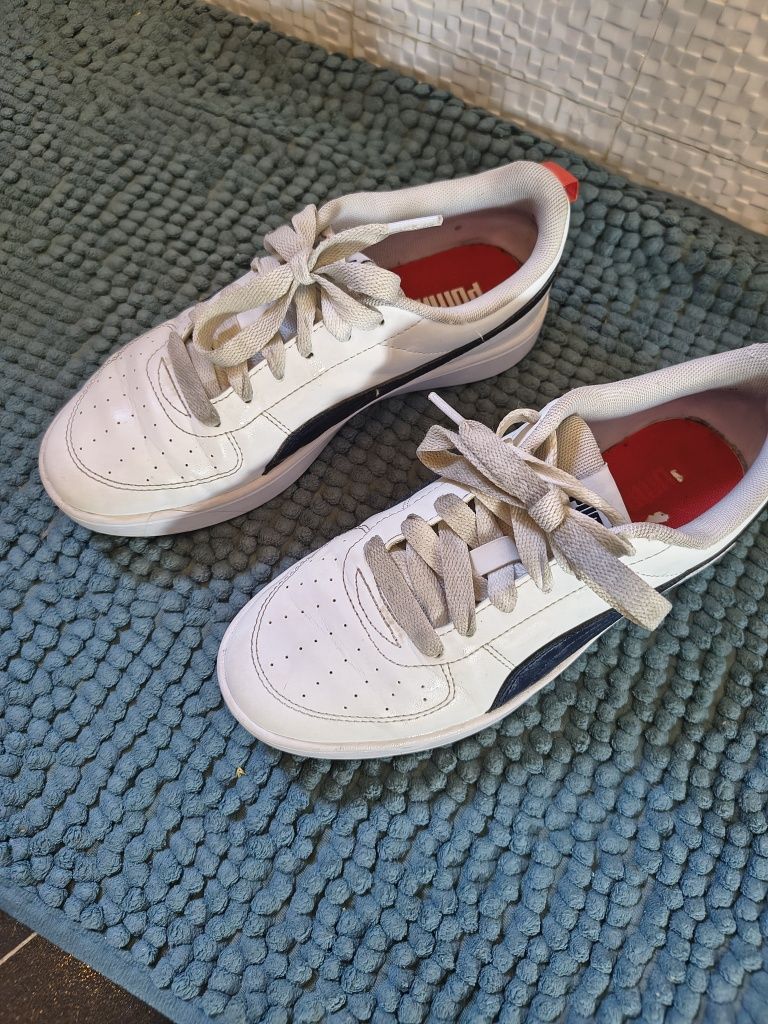 Adidasy puma białe chłopięce 38 24cm