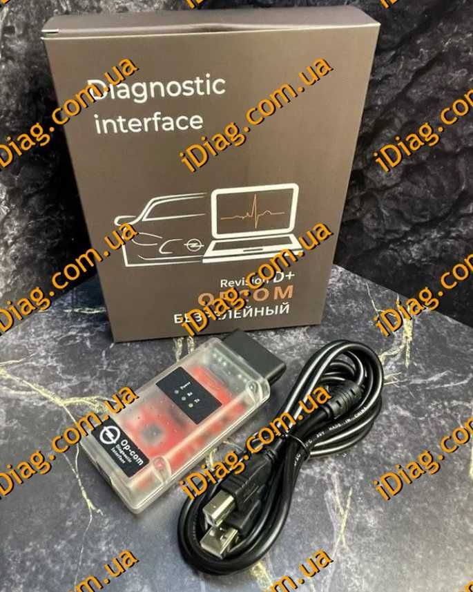 OP-COM type D+(безрелейний)  адаптер для авто Opel opcom, опком
