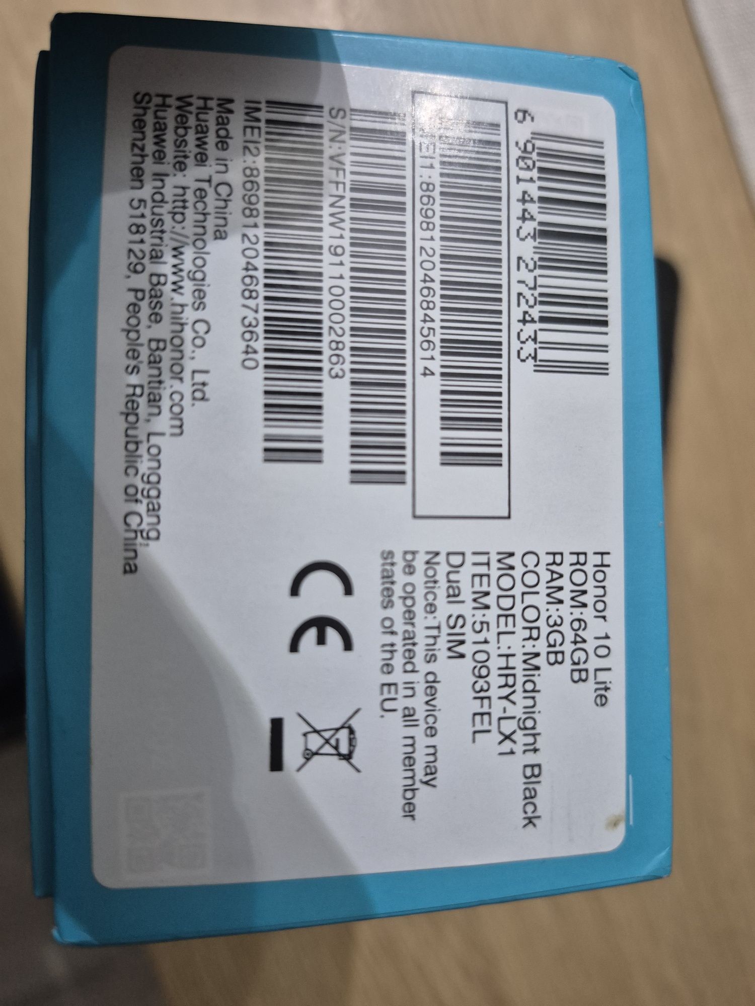 Smartfon Honor 10 lite