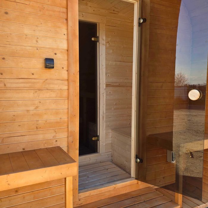 Sauna ogrodowa QUADRO 340 cm do samodzielnego montażu