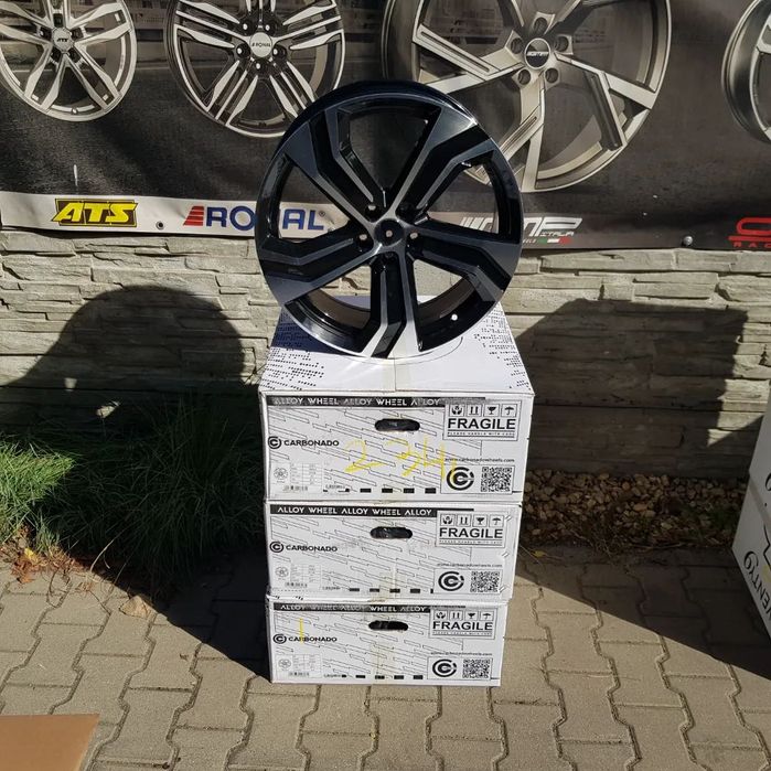 4x 8x19 ET45 5x108 Nowy komplet felg aluminiowych Volvo, Jaguar, Ford, Land Rover