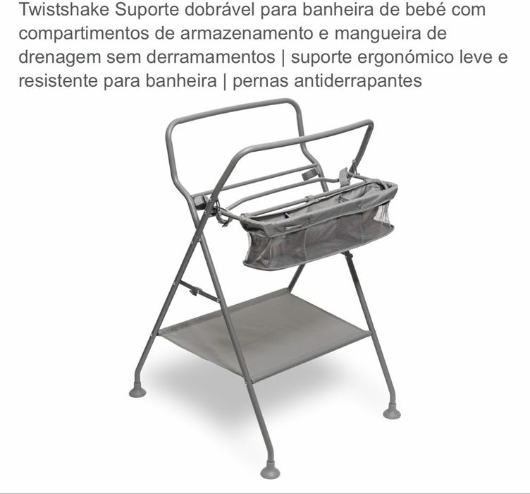 Banheira + suporte - Twistshake