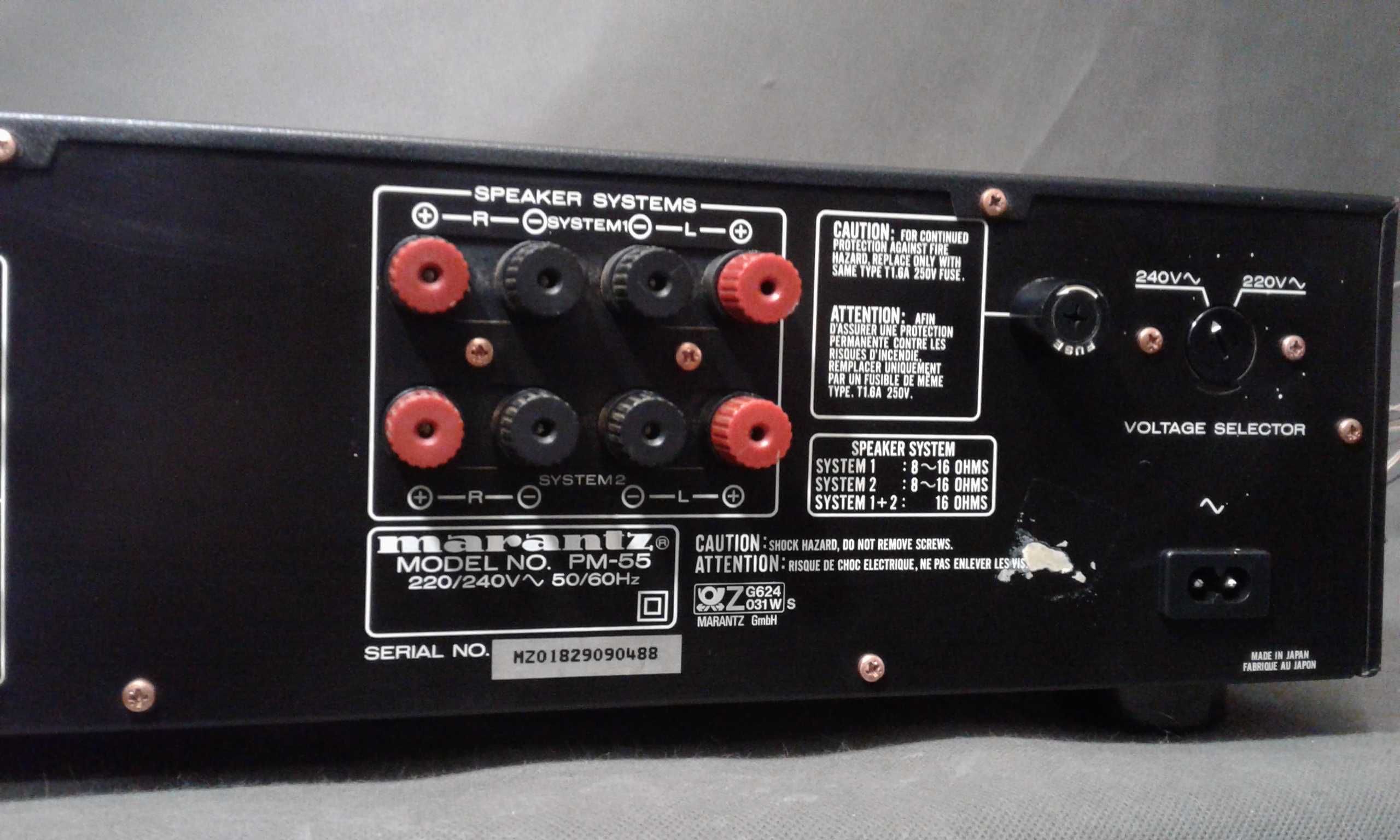 MARANTZ PM-55,wzmacniacz stereo