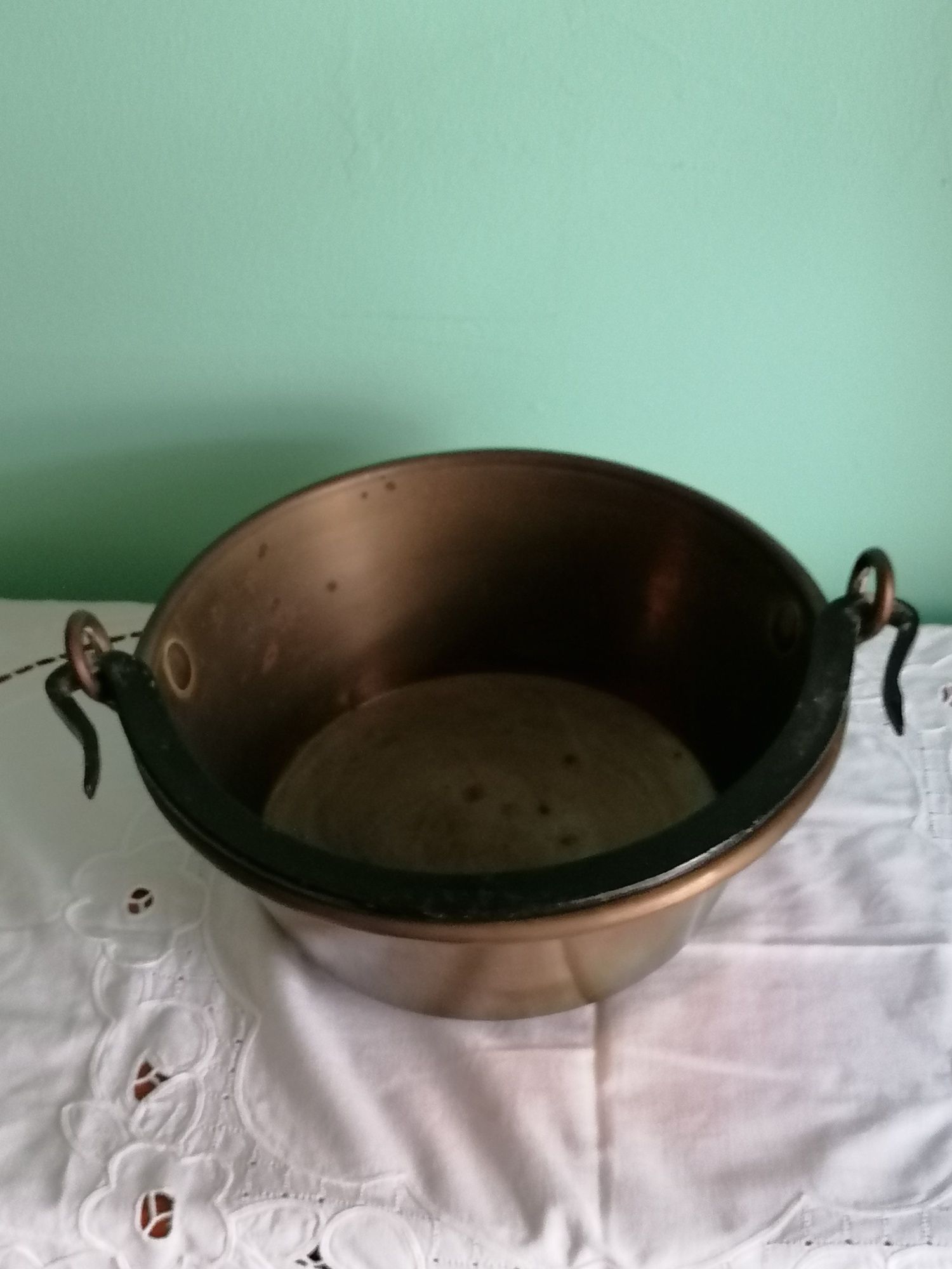 Panelas cobre antigas nunca usadas