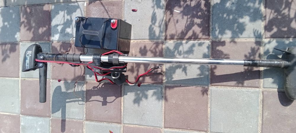 Продам бу электро двигатель для лодки