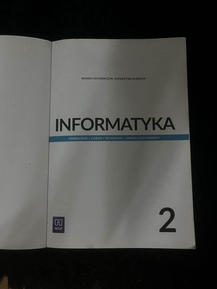 Informatyka 2 wydawnictwo WSiP