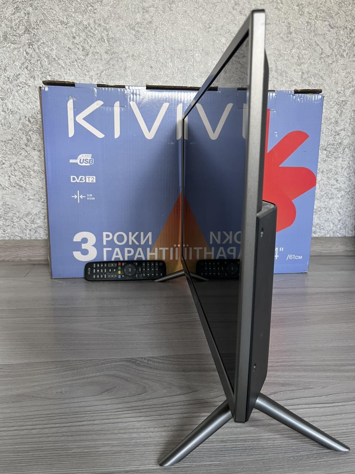 Продам LED-телевізор KIVI 24HB50BU Grey 24ʼʼ