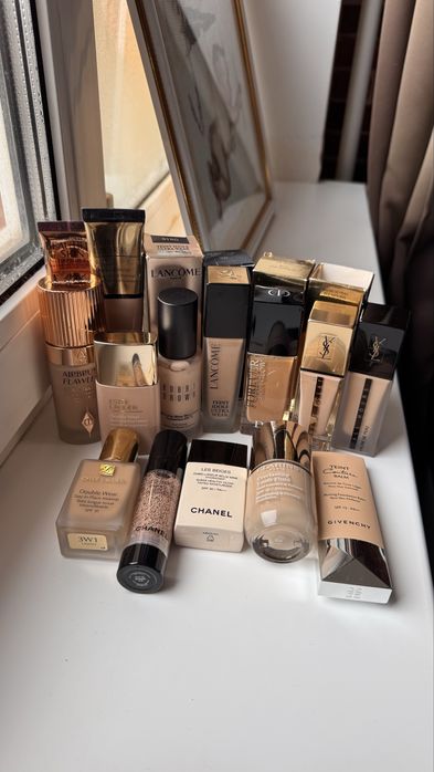 Тональний крем, тон estee lauder chanel bobbi brown ysl, clarins, dior