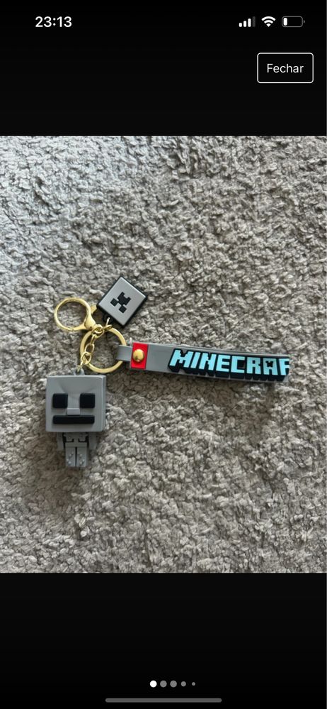 Porta Chaves Minecraft