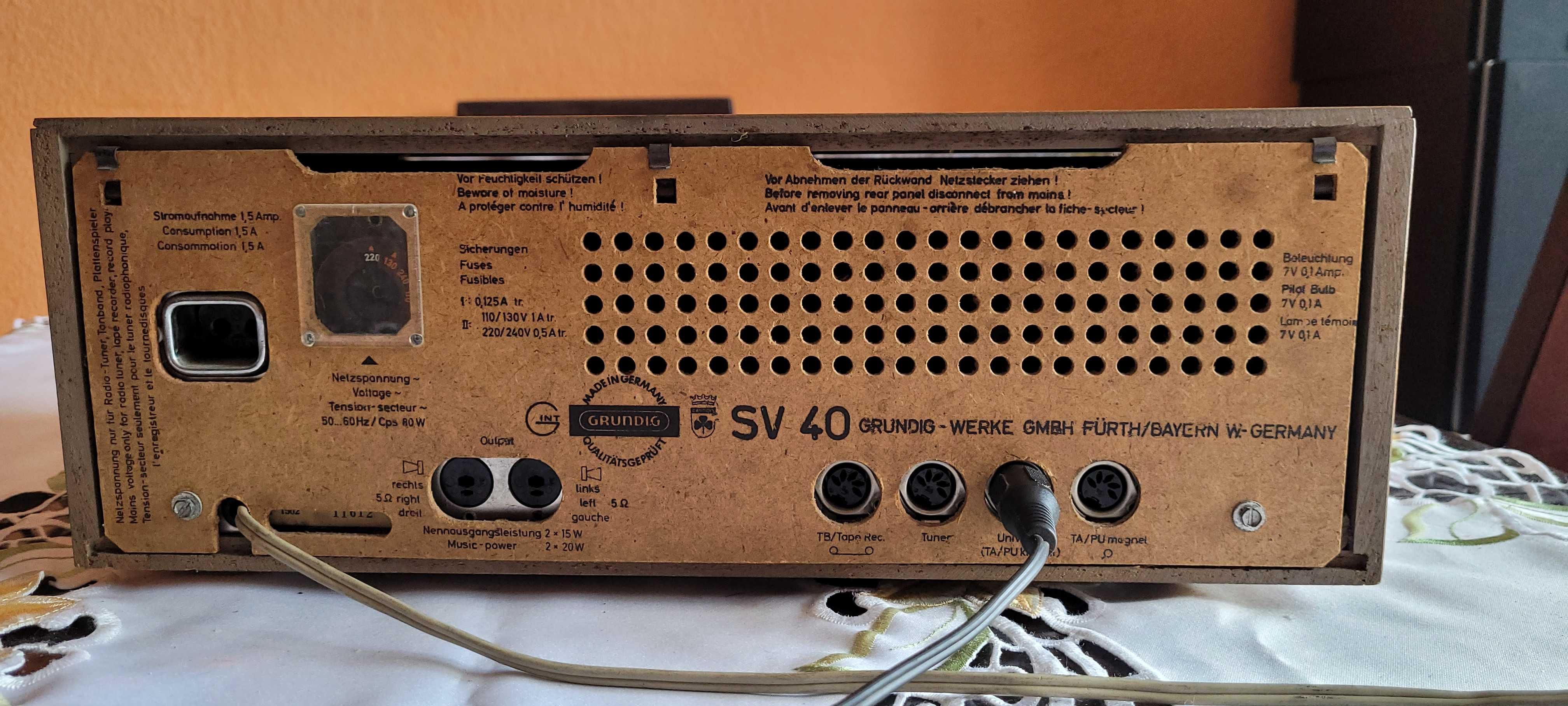 Grundig sv 40 Super Stan