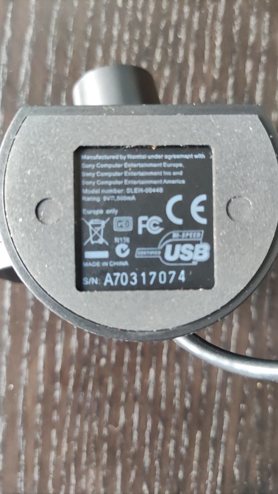 Câmara e comando de ação PlayStation