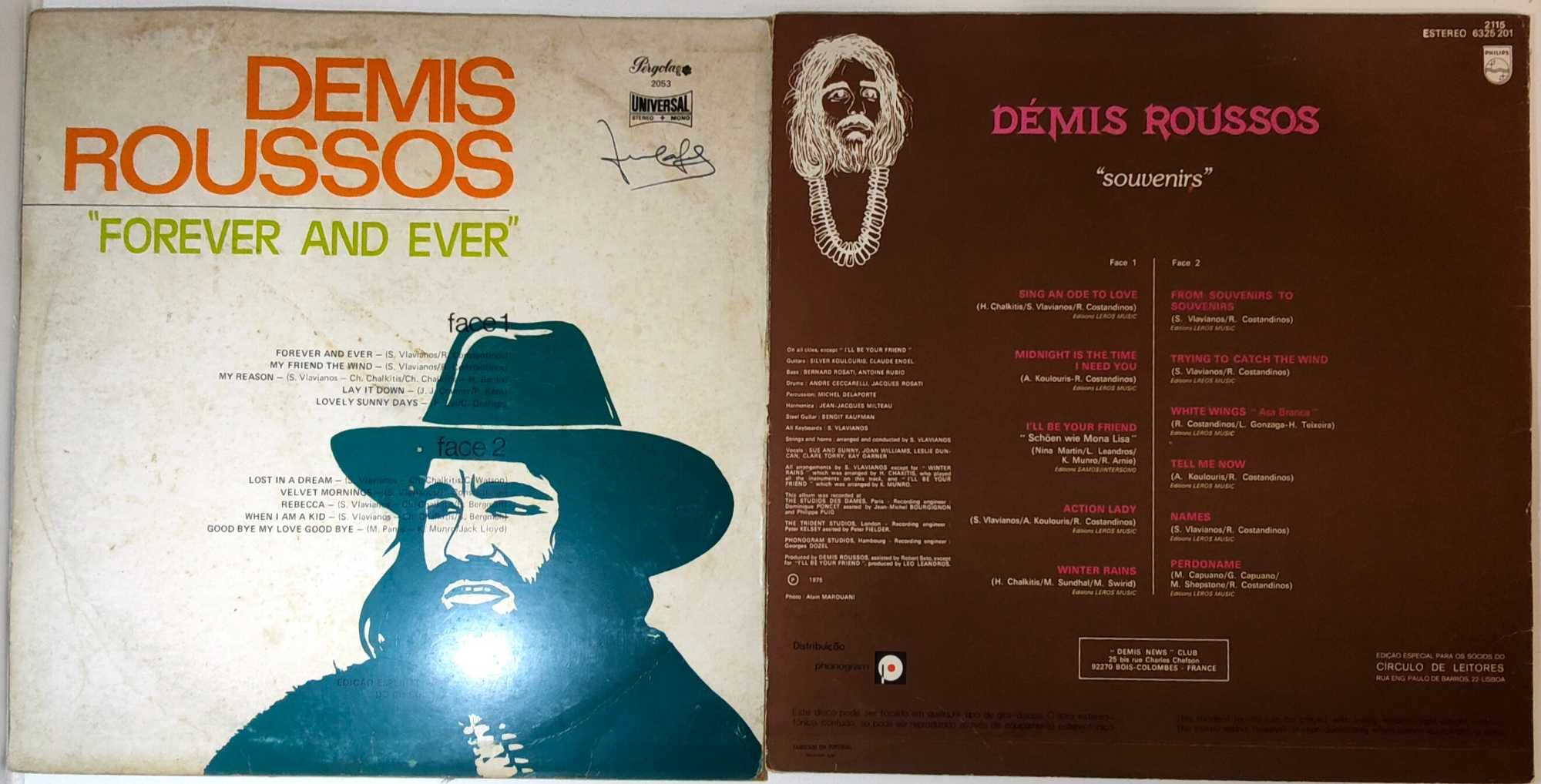 Lote LPs "Demis Rousos "