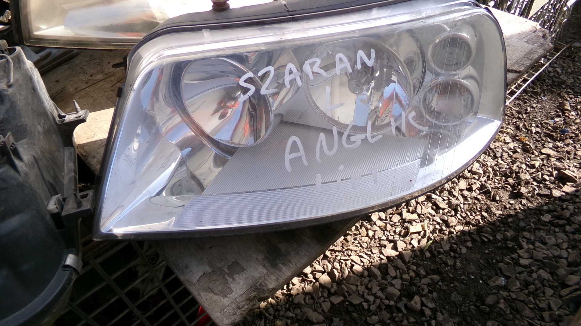 Mar5 Lampa przednia lewa volkswagen sharan I lift anglik