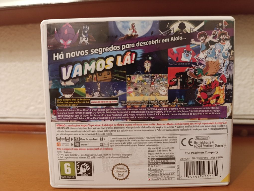 Pokémon Ultra Moon Nintendo 3DS