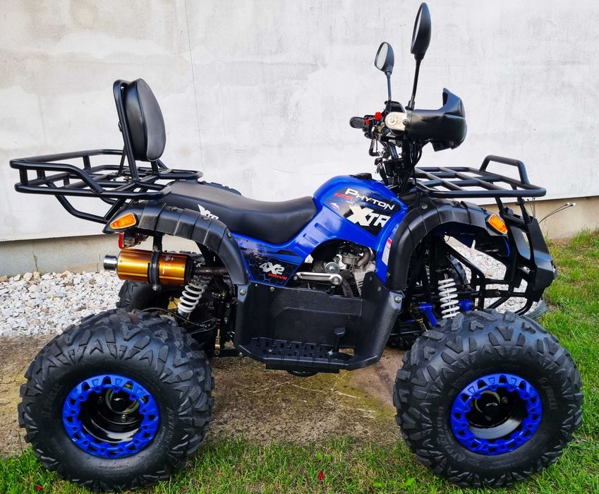 Quad XTR 125cc , st.Perfekcyjny , koła 8cali , rama XXL, Full Wersja