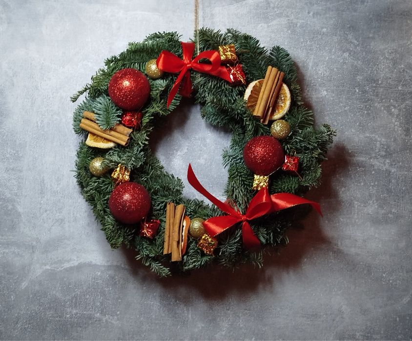 Wienief Bozonarodzeniowy Stroik z Jodły Nobilis