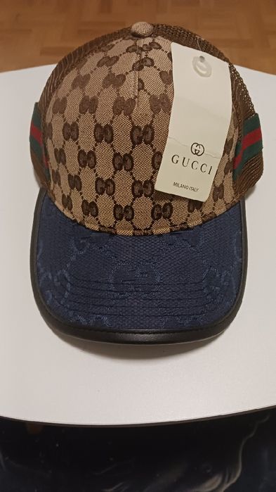 Czapka z daszkiem Gucci z siatką unisex