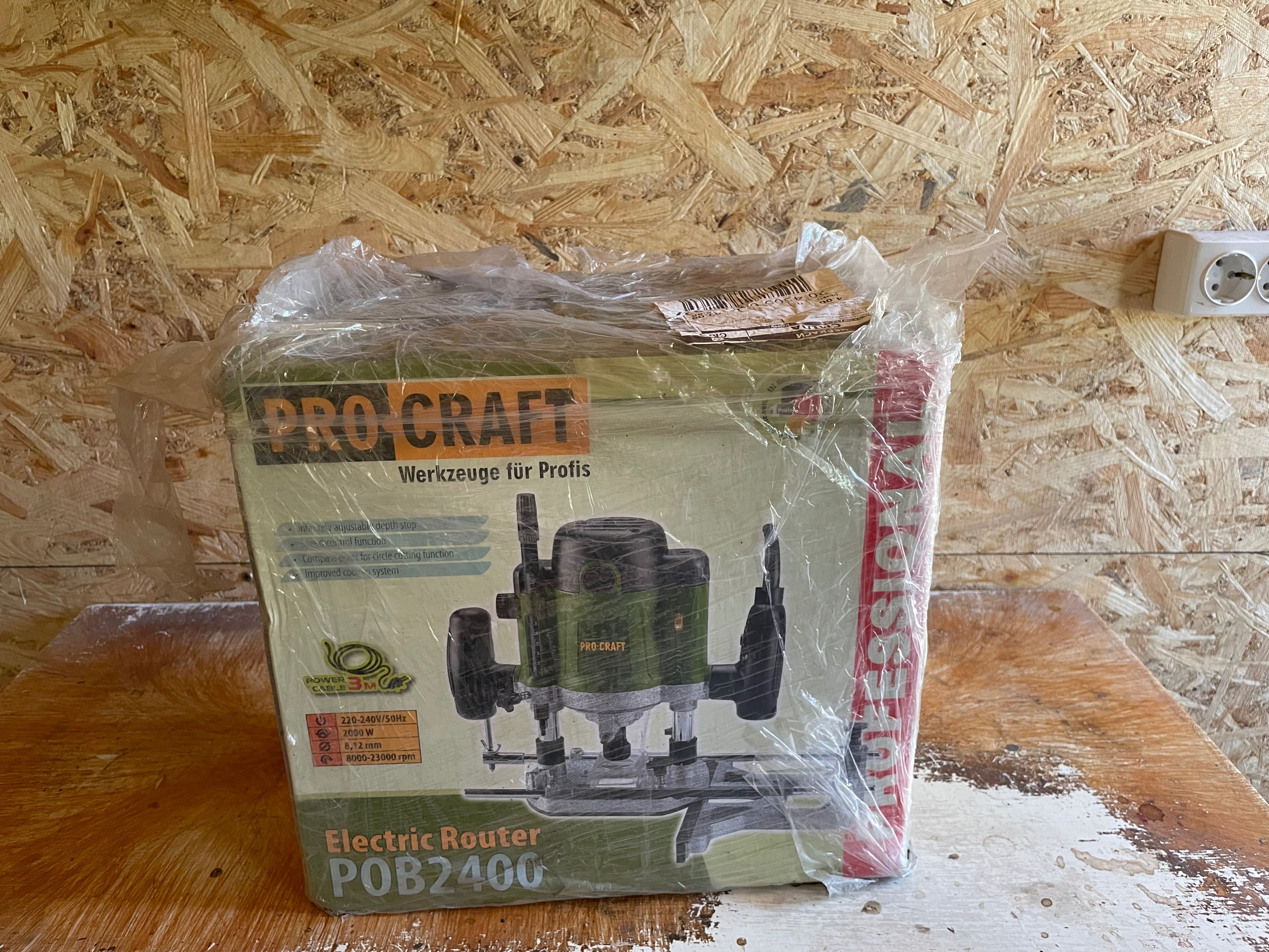 Продам новий Ручний фрезер  PROCRAFT POV 2400.
