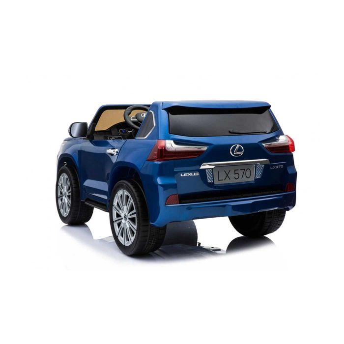 Lexus LX570 Lakierowane Autko dla 2 dzieci Niebieski SUV + Pilot