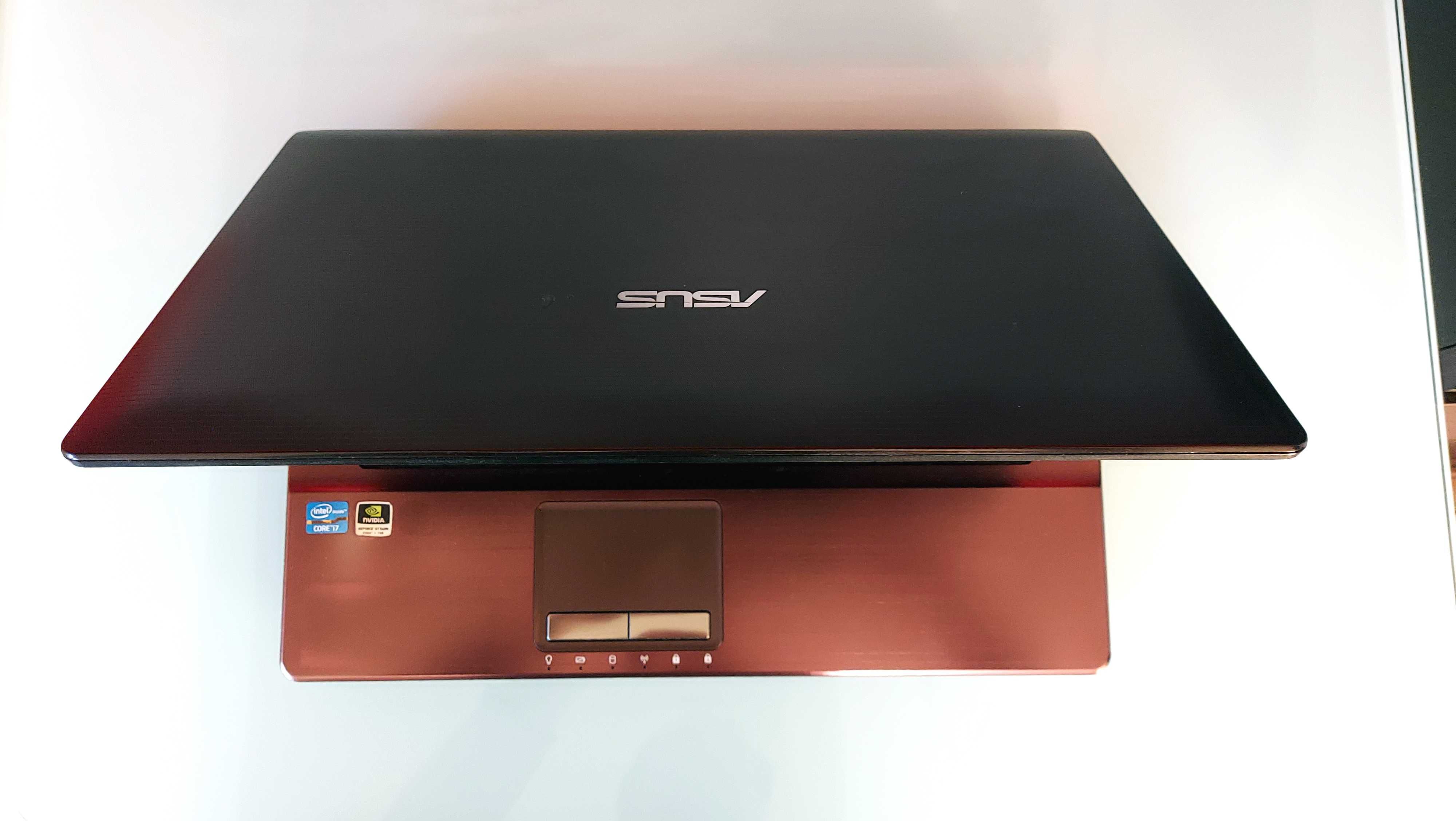 Multimedialny ASUS 17,3 cale Intel-i7 16GB SSD128GB+320GB Win11 Office