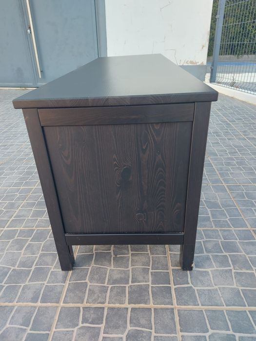 Movel sala preto 3 gavetas Ikea