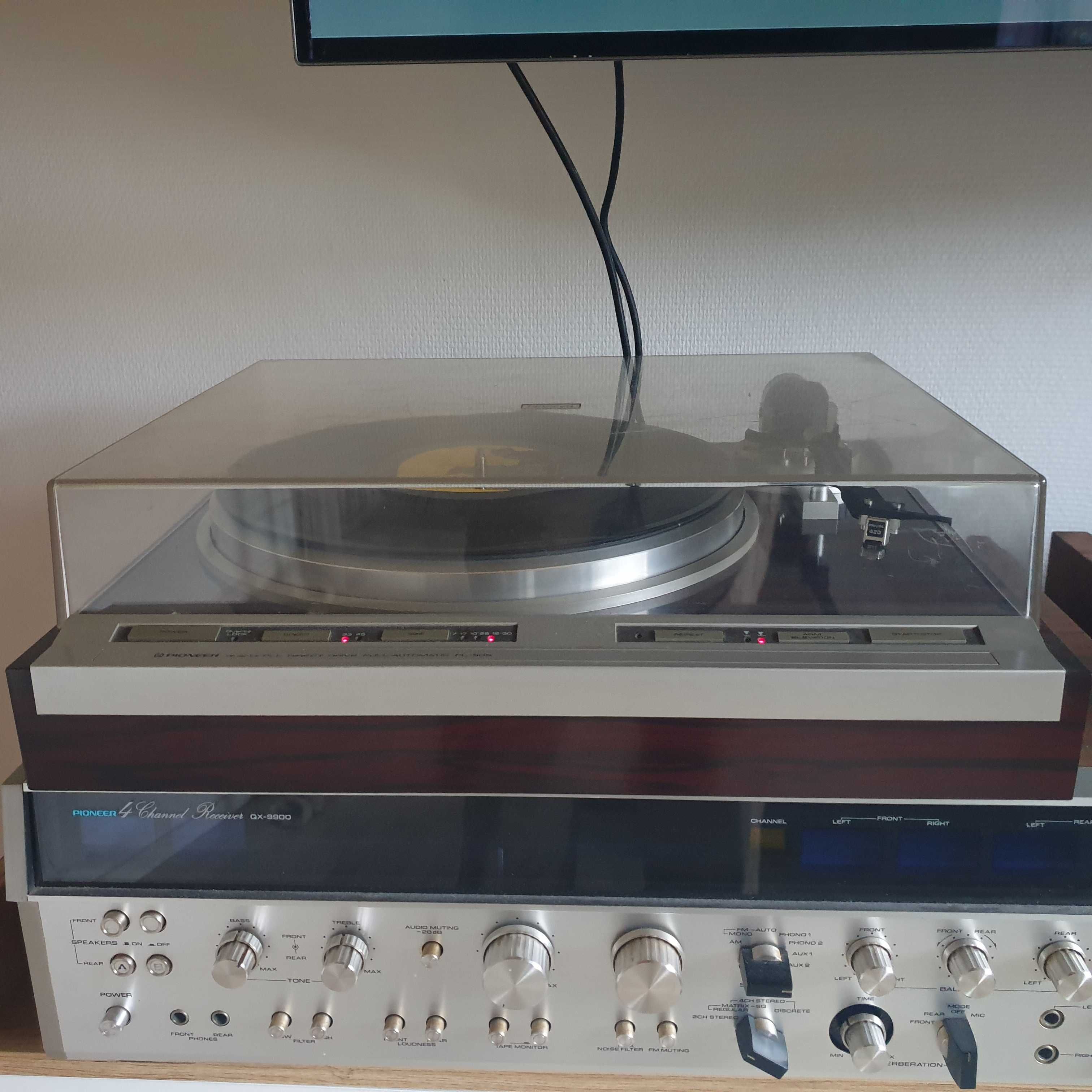 Gramofon Pioneer Pl 505 Quartz automat