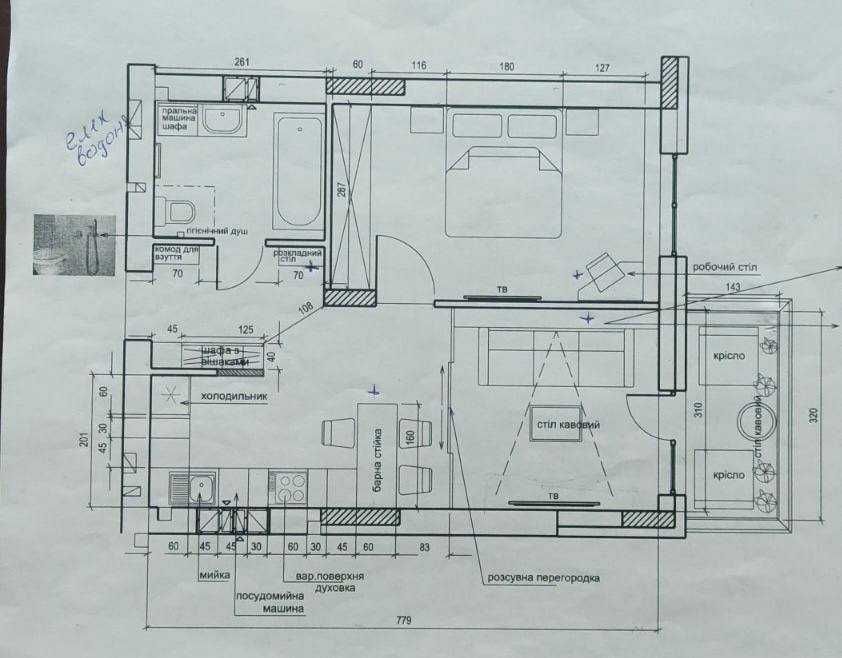 Продаж 1 кім. 48 м. Ріел сіті. Рудненська-Залізнична. ЗДАНИЙ БУДИНОК