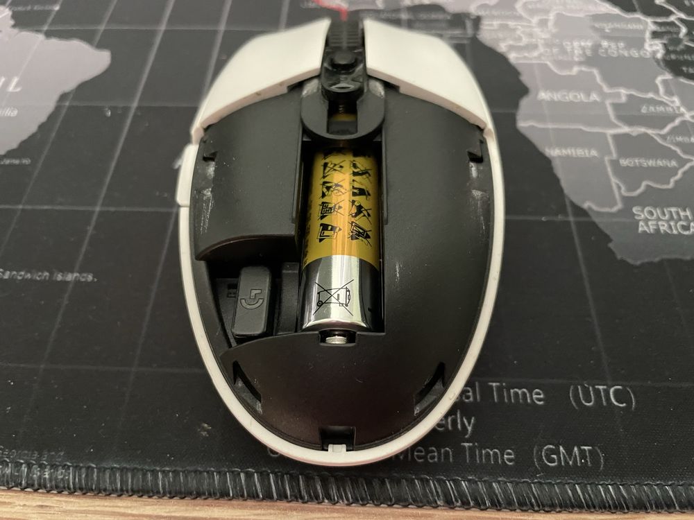 Myszka bezprzewodowa gamingowa Logitech G305 biała