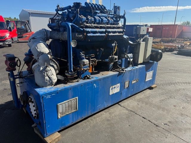 agregat prądotwórczy 160 kva na gaz silnik mvm v 12