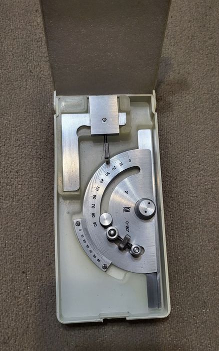 Кутомір з ноніусом типу 1-5 механічний угломер механический с нониусом