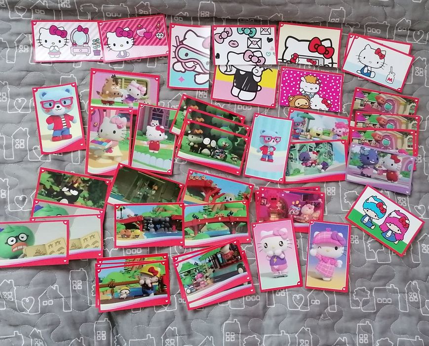 Cromos Caderneta Hello Kitty Aniversário 50 Anos