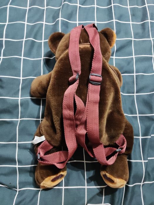 Miś z malym misiem - pleczaczek