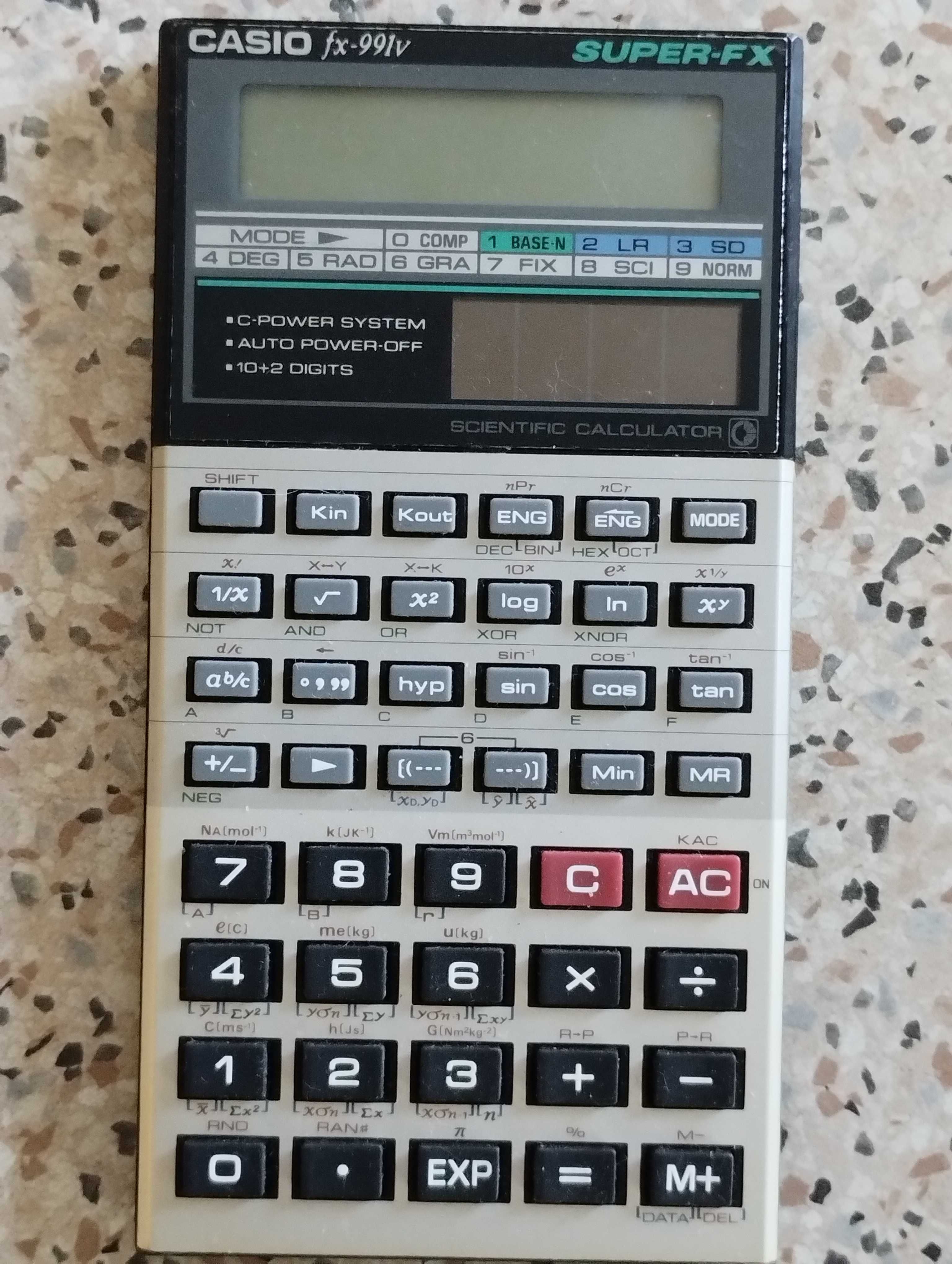 Калькулятор CASIO fx-991V Япония