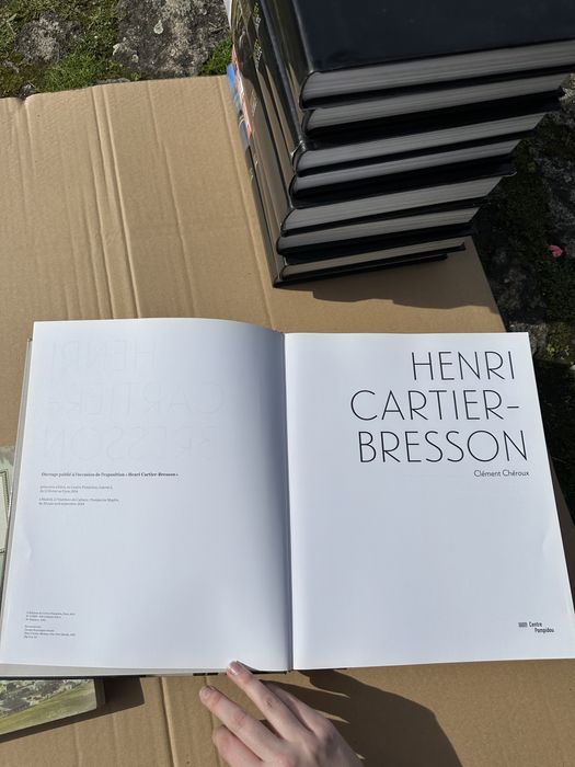 livro HENRI CARTIER-BRESSON - Clément Chéroux.