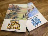 Książki „Ślady wśród lodów” i „Tomek u źródeł Amazonki”
