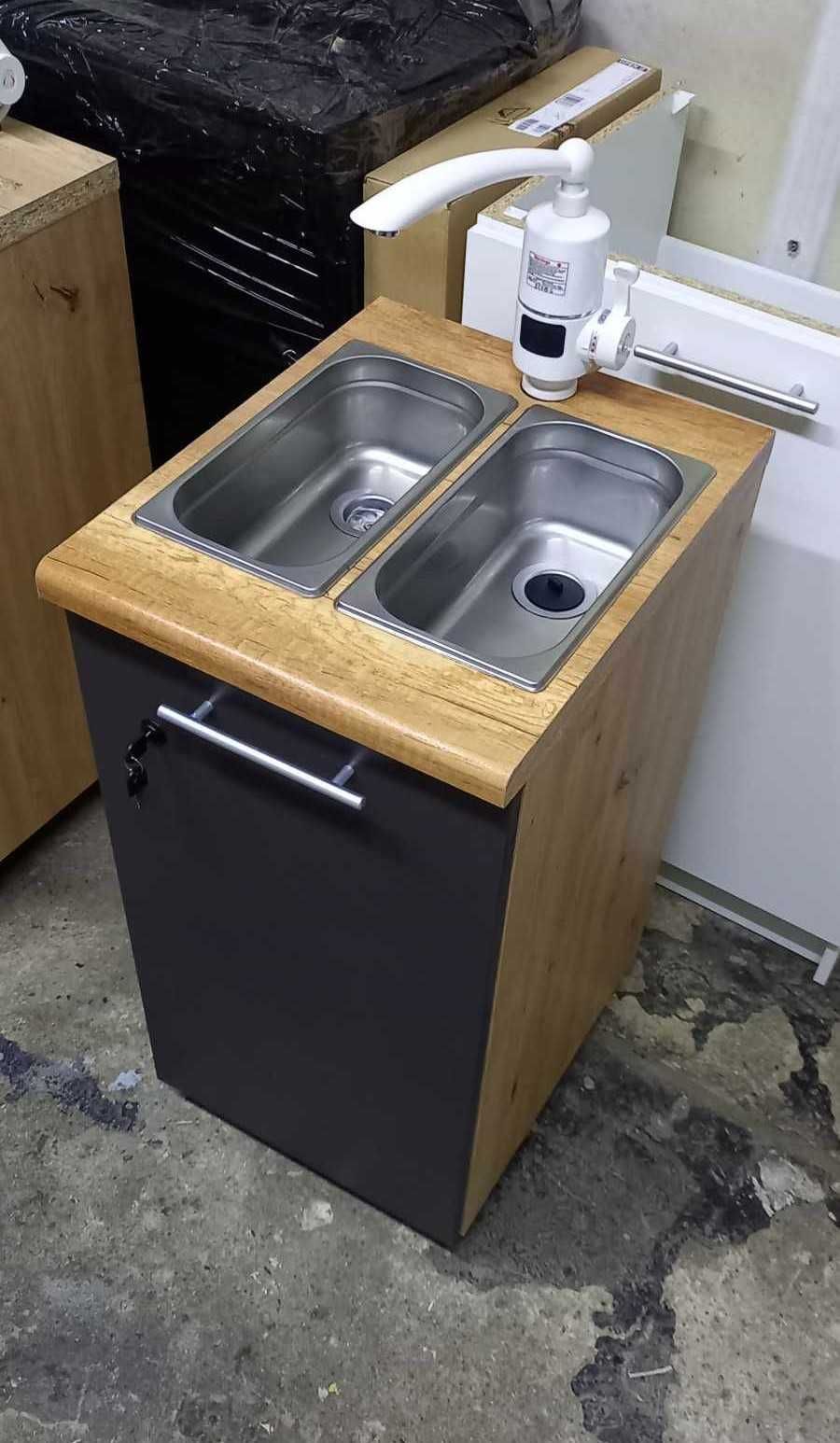 Mobilny kącik sanitarny 2 komorowy / Szafka gastro / Szafka sanepid