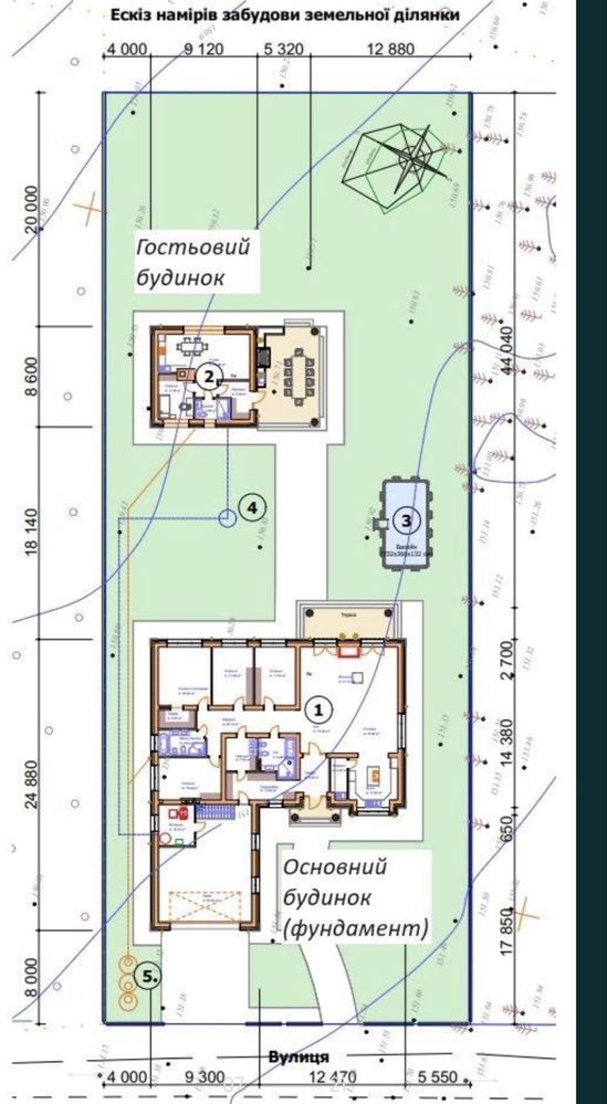 Продам земельну ділянку 25м2,з гост. будинком в с. Бобриця