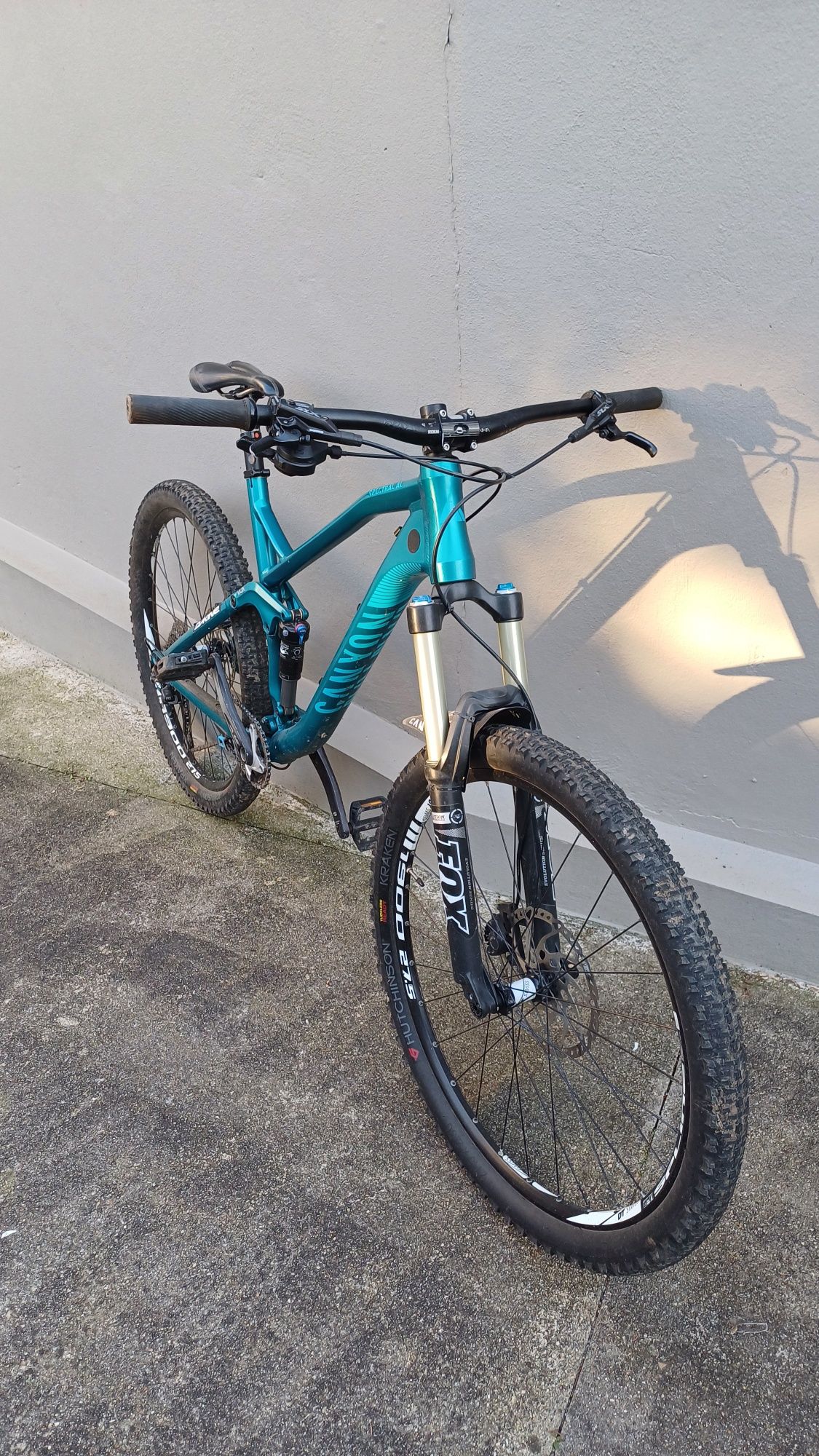 Bicicleta enduro, all mountain Canyon spectrall al 6.0 azul