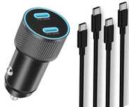 Ładowarka samochodowa 40W z 2 USB-C MATAUMAHI 12V/24V