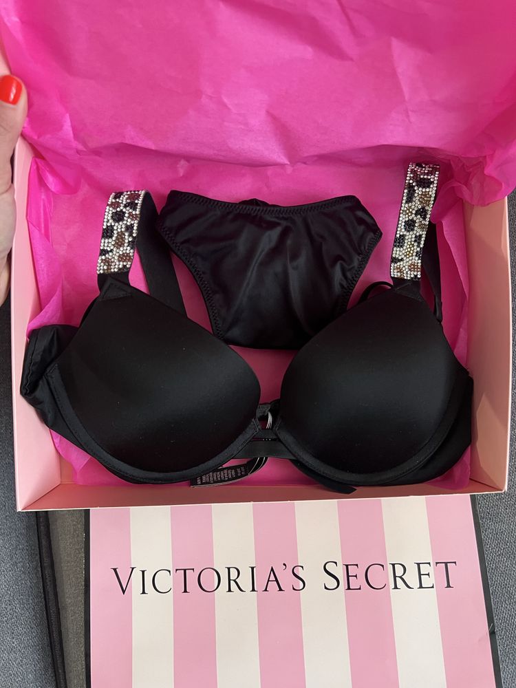 Комплект білизни victoria’s secret викторія сікрет. Very sexy з пушап.